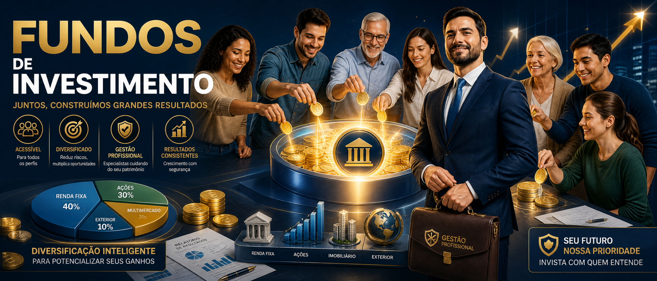 FUNDOS DE INVESTIMENTO: O Guia Completo para Multiplicar seu Dinheiro SEM Sofrimento!
