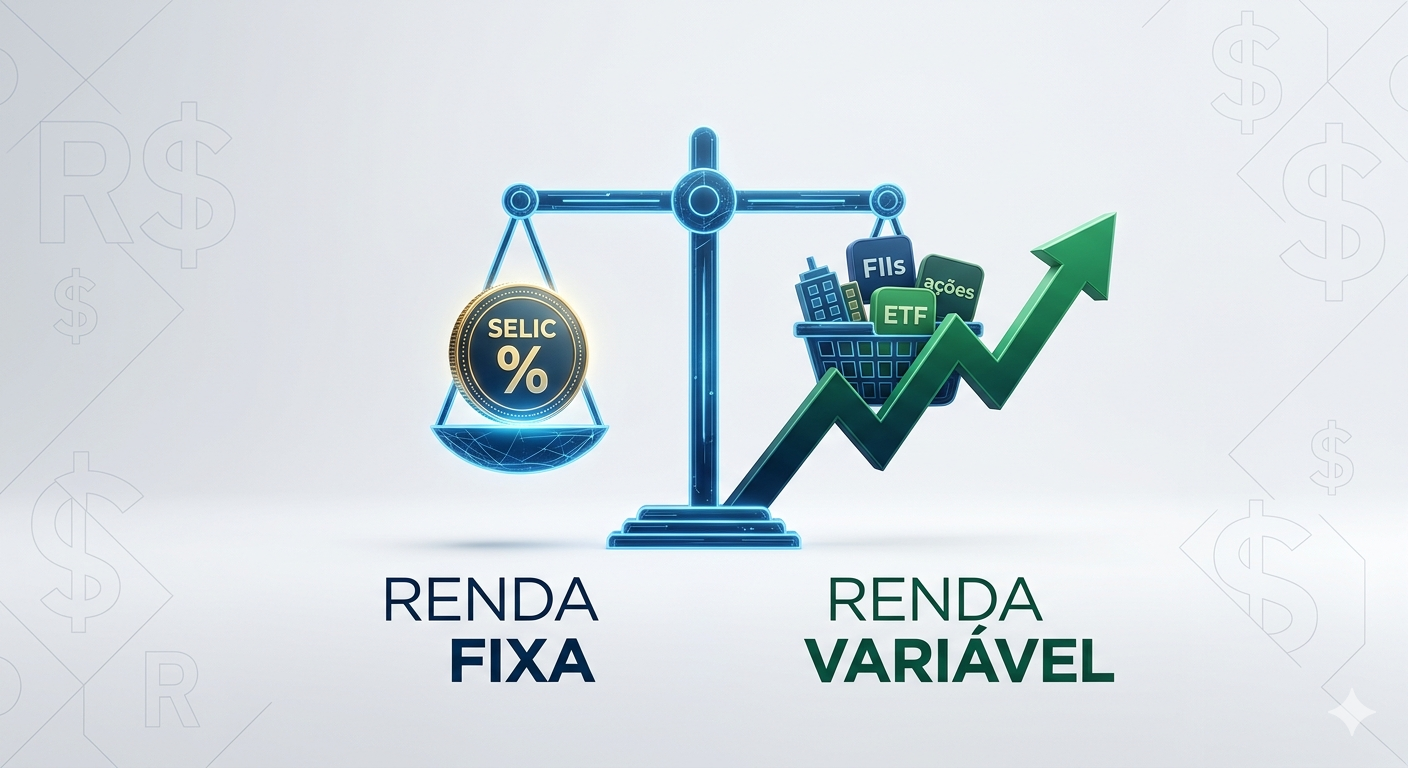 Renda Fixa vs. Renda Variável: Onde Deixar Seu Dinheiro com a Selic Atual?